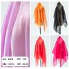 Flor de gelo enrugado Hanfu pano antigo terno Organza Flash enrugado fio saia vestido camisa de manga grande pano de seda brilhante
