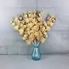 Flores artificiales para boda serie dorada hoja de ginkgo eucalipto cubo de bendición del Festival de Primavera decoración flores artificiales arreglo floral para salón de bodas guía de camino