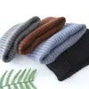 Braga de Cuello de Cachemira para Otoño e Invierno para Hombres y Mujeres, Protector de Cuello Tejido de Cachemira Engrosado y Cálido, Bufanda y Braga de Color Sólido