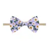 Faixa de Cabelo Floral com Laço Estilo Retrô Europeia e Americana Pequena Fresca e Simples Faixa de Cabelo Infantil Headband Fabricante Transfronteiriço