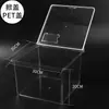 Supermercado Alimentos a Granel Caja Sellada Caja de Conservación Snacks Caja para Fruta Frita Caja Sellada Transparente de Acrílico a Prueba de Polvo