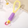 Cordón para teléfono móvil a juego de colores llavero simple corto funda para teléfono móvil cuerda colgante universal llavero creativo para llave de coche adornos de anillo