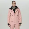 Ropa de Esquí Suprema Impermeable y Cálida Ropa Profesional para Snowboard Chaqueta Superior para Mujer Chaqueta de Nieve para Exteriores para Hombre