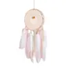 Decoração Suspensa de Filtro dos Sonhos Ornamento Criativo de Sino de Vento Capa de Fundo de Parede para Quarto Feminino Peça Suspensa Presente Decorativo Feito à Mão