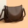 Bolsa de mão feminina, uma bolsa de ombro elegante e luxuosa com textura de padrão lichia, perfeita para o dia a dia, com grande capacidade, design simples e moderno, e pode ser usada como bolsa transversal ou de ombro.