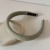 Diadema Fresca y Colorida Estilo Coreano con Patrón de Diamantes para Niñas, Rejuvenecedora, Corona Alta, Banda Ancha, Versátil para Salir, Diadema Pasador