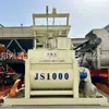 Mezcladora de Acción Forzada Tipo Js1000, Planta de Dosificación de Concreto, Planta de Dosificación Móvil sin Cimentación, Planta de Mezcla de Concreto Comercial