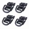 4 Peças Fivela D Rotativa 8 Segmentos Fivela Ajustável Fivela em D para Mochila Acessórios para Bolsa de Fita Acessórios para Bolsa Outdoor