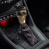 Manopla de Câmbio Caveira Personalizada para Modificação de Carro, Alavanca de Câmbio Universal de Resina