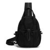 Mochila Leve para Exterior Unissex Nova Esportiva de Montaria Bolsa de Peito Versátil para o Dia a Dia Ombro Mochila Multifuncional