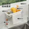 Estante Retráctil Estante de Almacenamiento de Cocina Estante de Almacenamiento sin Taladro Estante de Condimentos Montado en la Pared Cesta de Drenaje para Fregadero del Hogar