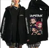 Moletom com zíper K-Pop Only Boys Demon Hunters 2025 Movie Masculino W