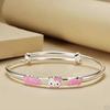 Sanrio Yugui Dog Sweet Cute Bracelet Girls Simple Niche Design All-match Merlot Kulomi Bracelet