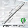 Punta de Destornillador en Forma de Cruz de 6 mm Acero Ts2 Grado Industrial Fuerte Magnética Templada Destornillador en Forma de Cruz Eléctrica Fuerte Magnética Broca para Taladro Venta al por Mayor