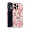 Estilo Suave Bordado Tridimensional Imitado Casa na Árvore Flor de Cerejeira Capa para Celular Atacado iPhone18Promax Capa Dura Totalmente Coberta
