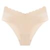 Ropa Interior Femenina Transpirable de Seda de Hielo Transfronteriza de Amazon Europea, Americana y Sudamericana Sin Costuras Sexy de Cintura Media-Alta
