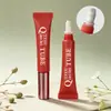 Tubo de lipstick y gloss con aplicador de flocked de 10 ml, material de empaque cosmético, empaque de tubo de plástico PE, venta directa desde la fábrica de origen