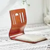Silla Tatami, Asiento de Cama, Silla Perezosa para Dormitorio, Silla sin Patas, Taburete, Silla con Respaldo, Cojín, Silla para Mirador, Silla de Estilo Japonés