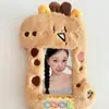Set de Tarjetas de Felpa Serie Animales Corea del Sur Tarjeta de Comida para Estudiantes Caza de Estrellas Frijol de Amor Tarjeta Pequeña Bolsa para Mostrar Fotos