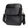 Europa y Estados Unidos bolsa cruzada para hombre bolsa de mensajero casual de cuero para hombre bolso de hombro de cuero de capa superior bolso pequeño cruzado para hombre al por mayor