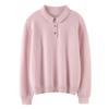 Suéter de Cashmere Feminino 100% Cashmere Puro Consinee Casual Mais Fácil de Combinar Gola Meia Aberta Manga Longa Suéter de Tricô
