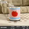 Cubo de basura para sala de estar, Cubo de basura redondo de alta gama para el hogar para cocina, inodoro, baño, gran capacidad, contenedor de almacenamiento de basura de tamaño grande