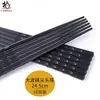 Palillos de Hotel Estilo Japonés al por Mayor Aleación Antideslizantes Resistentes al Moho Resistentes a Altas Temperaturas Alambre Retorcido Punta Afilada Juego de 10 Pares Palillos de Vajilla