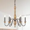 Luminária Pendente de Madeira Rústica Minimalista Moderna para Sala de Estar, Sala de Jantar, Escada, Lavabo, Pousada, Loja de Roupas, Luminárias Criativas