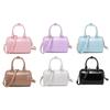 Bolsa de Gelatina de PVC 2024 Nueva Bolso Cruzado para Mujer Serie Macaron Bolso de Mano de Color Caramelo de Gama Alta para Mujer