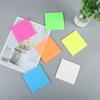 Notas adhesivas transparentes de colores, notas adhesivas, libreta pequeña para estudiantes, cuaderno, cuaderno, notas, papel PET