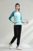 Pedirá chaquetas deportivas para parejas, uniformes de bádminton de malla verde, conjuntos para compra grupal de competición, uniformes de bádminton de manga larga para estudiantes