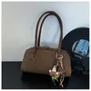 Bolsa feminina texturizada fosca diária vintage atacado transfronteiriço novo modelo 2026 bolsa de ombro de grande capacidade bolsa de axila tipo travesseiro