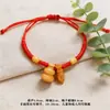 Pulseira de Fio Vermelho da Sorte Tecida à Mão para Homens e Mulheres, Sachê, Enfeite de Corda para Mão de Zongzi, Pulseira de Fio Colorido para o Festival do Barco-Dragão de 2026