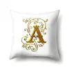 Funda de almohada de poliéster Decoración de coche Hogar 26 Impresión de letras en inglés Funda de almohada lumbar para coche QTB43