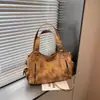 Bolso de axila grande estilo retro casual para mujer para comercio exterior transfronterizo, nuevo bolso tote de cuero suave, bolso cruzado de gran capacidad para ir al trabajo