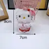 Nuevo Colgante Llavero Gato Sanrio Peluche Dibujo Animado Corazón de Chica Colgante Accesorios para Mochila Estudiantil