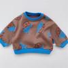 Suéter Infantil Roupa Infantil Estilo Coreano Suéter de Tricô para Bebê Pulôver de Primavera e Outono para Bebê Suéter de Tricô Básico para Bebê