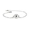 Pulsera de Aromaterapia de Acero Inoxidable de 12 mm Oro Rosa Joyería de Aceite Esencial de Perfume Pulsera Dulce Pequeña Mini