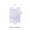 Bolsas dispensadoras de líquidos, Botellas desechables de muestra para viaje, Champú portátil, Gel de ducha, Loción, Bolsas dispensadoras selladas