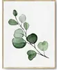 Pôsteres de Arte de Parede Folha Verde Tropical Boho, Imagens Botânicas de Palmeira Monstera para Decoração de Sala de Estar Casa