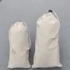 Bolsas de Algodón Puro con Cordón con Logo del Fabricante, Bolsas de Almacenamiento con Cordón, Empaque para Zapatos, Lona Algodón Lino Hecho a Medida