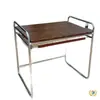 Estante para Horno de Microondas Doméstico Estilo Vintage con Cesta Deslizable, Estante de Almacenamiento para Encimera de Cocina, Estante de Escritorio para Olla Arrocera