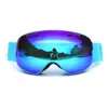Gafas BOLLFO para Adultos Doble Capa Antivaho Esféricas Grandes Gafas de Esquí Suministros de Esquí Tablas Individuales y Dobles Pueden Tarjetear Miopía