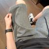 Shorts de mezclilla con patrón de cielo estrellado para hombre, verano, delgados, modernos, holgados, pantalones de media longitud para hombre, nuevo 2025, pantalones de cinco puntos para hombre
