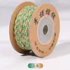 Estilo tibetano hilo de algodón frotado a mano Wengwan hilo Semilla de Bodhi Luna Estrella Semilla de Fruta de la Pasión Cuerda para ensartar cuentas budistas Cuerda para enrollar borlas Cuerda para tejer