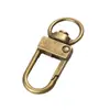 Fabricante em estoque fivela de gancho de metal ferragens acessórios para bolsa chaveiro corrente cadeado gancho de cachorro gancho pequeno de portão de 3 pontos