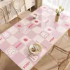 Mantel de Mesa de Vidrio Suave, Mantel para Mesa de Comedor Anti-quemaduras y Aislante, Impermeable y a Prueba de Aceite, Mantel sin Lavado, Mantel para Mesa de Café de Lujo Ligero y de Gama Alta