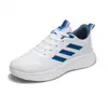 Zapatos de Moda para Hombre 2026 Verano Ligeros Delgados Zapatos para Correr Versátiles Tenis de Suela Suave Zapatos Ultra Ligeros de Tres Rayas para Trotar