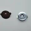 Fecho Magnético de Cobre Espessado na Cor Cromada para Bolsas e Roupas, Fecho Oculto com Garras, Ferragem para Bolsas DIY
