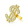 Colar Amazon Explosions Símbolo de Dólar Tijolo Homens e Mulheres Europeus e Americanos Marca de Moda Dólar Hip Hop Liga de Zinco Colar Joias